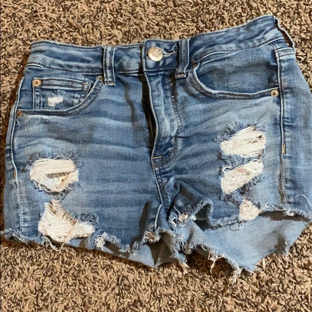 Size 2 American eagle ripped shorts